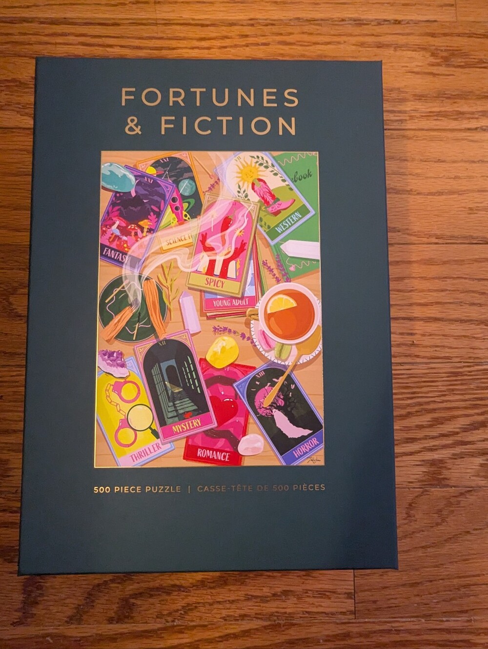 Nwt - Hobbry 500 Piece Puzzle - Fortunes & Fiction